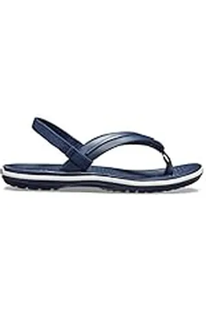 Crocs Unisex barn crocband rem flip K flops, Marinblått Xsp