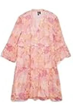 VERO MODA Vmsmilla 3/4 Short Dress WVN Ga, , XS