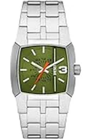Diesel Klocka för män Cliffhanger, trehandsrörelse, 36 mm silver rostfritt stålfodral med rostfritt stålrem, DZ2150