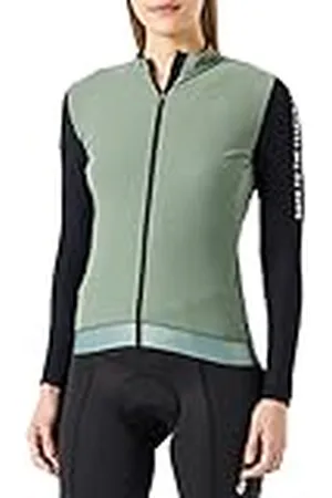Nalini 03071601100C000.10 LS Lady Fit Långärmad Army Grön/Svart Storlek 3XL, , 3XL