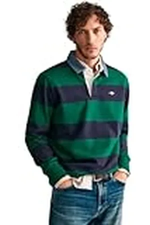 GANT REG Chambray Stripe Heavy Rugger, , S