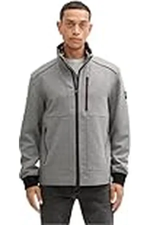 TOM TAILOR Herr 1043623 jacka, 31571 stål stickad struktur, L, , L