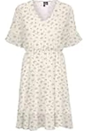 VERO MODA Vmsmilla 2/4 Short Dress WVN Ga, , M