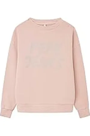 Pepe Jeans Salome sweatshirt för flickor, Rosa (Ash Rose), 10 År