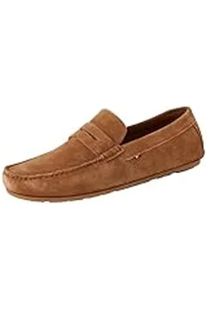 Tommy Hilfiger Mäns vardaglig HILFIGER SUEDE DRIVER skor, BRUN (Coconut Grove), 10 UK, , 44 EU