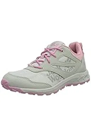 Jack Wolfskin Unisex barn Woodland Low K utomhusskor, , 34 EU