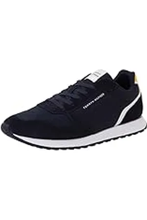Tommy Hilfiger Herr ny runner EVA mix låg topp, blå (ökenhimmel), 10 UK, , 44 EU