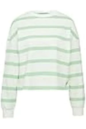 QS by s.Oliver Sweatshirt med ränder och över axel, , XS