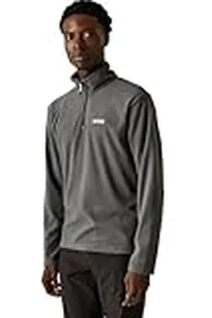 Regatta Great Outdoors – fodrad fleece topp halv dragkedja modell Thompson herr herrar, , XS