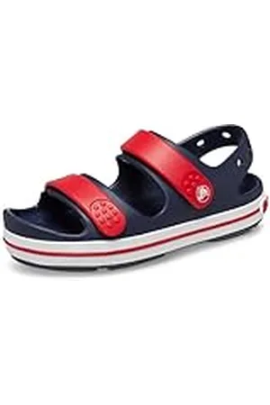 Crocs Unisex barn Crocband Cruiser Sandal K, Marinblå Varsity Röd, 38/39 EU