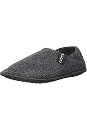 Crocs Unisex klassiska konvertibla toffelloafers, Svart, 37/38 EU