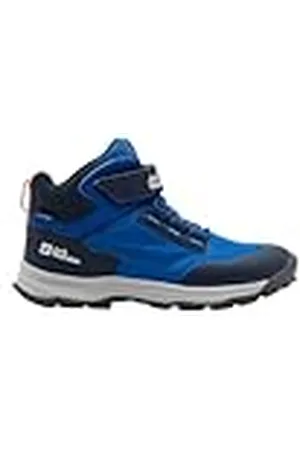 Jack Wolfskin CYROX Texapore MID K vandringssko, Crisp kobolt, 36 EU, , 36 EU