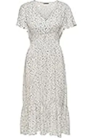 ONLY Onlmarianne Life S/S Midi Dress WVN, , XL