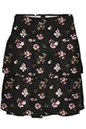 VERO MODA Damer Vmsmilla Hw Smock Short Skirt WVN Ga, , L