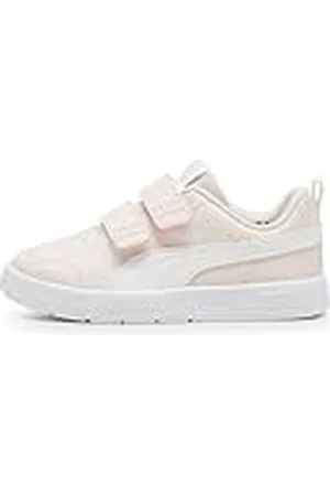 PUMA Unisex barn Courtflex V3 V Ps sneakers, Island rosa vit, 32 EU