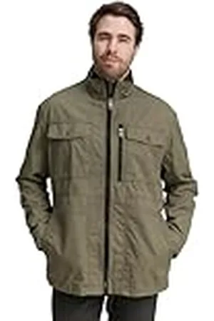 TOM TAILOR Herr 1047028 jacka, 32097-smokey olivgrön, 4XL, , 4XL