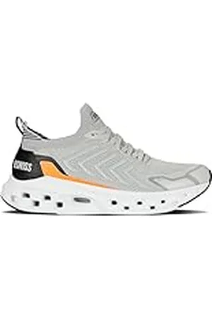 K-Swiss Herr impulse tränare sneakers, grå/svart/orange, 39,5 EU, , 39.5 EU