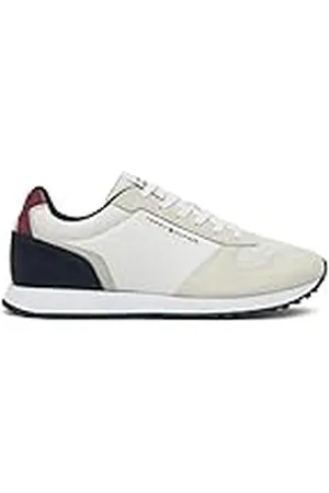 Tommy Hilfiger Herr ny runner EVA MIX låg topp, vit (vit), 10,5 UK, , 45 EU