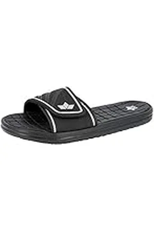LICO BARRACUDA V Unisex Vuxen Badskor, Svart/silver, 38 EU