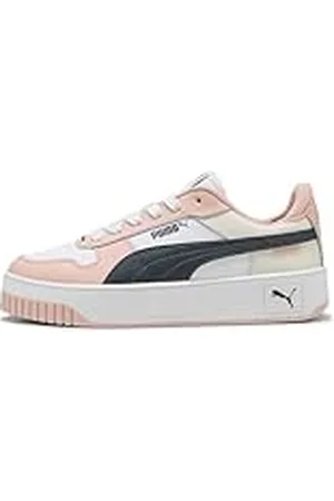 PUMA Kvinnors Carina Street sneakers, vit-stark grå-rosenkvarts, 7.5 UK, vit stark grå rosenkvarts, 41 EU