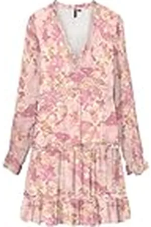 VERO MODA Vmsmilla Ls Frill Short Dress WVN Ga, , XS