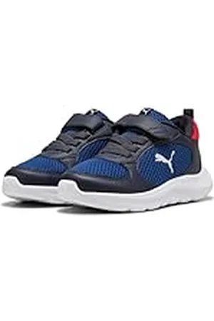 PUMA Fun Racer 2 AC+ PS sneakers, New Navy White-Clyde Royal, 1 UK barn, Ny marinblå vit Clyde Royal, 33 EU