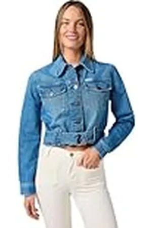 Wrangler Denim motorcykeljacka, , L för kvinnor, , L
