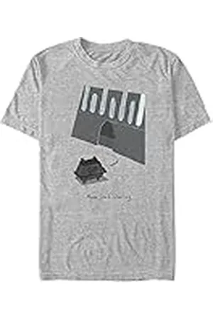STAR WARS Unisex mus droid crossing ekologisk kortärmad t-shirt, melerad grå, S, , S