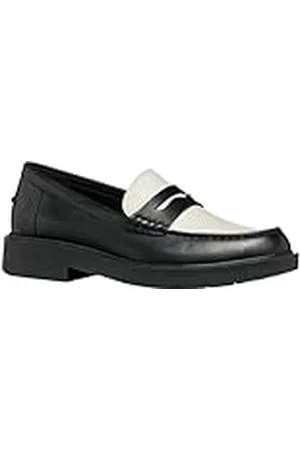 Geox Dam D SPHERICA EC1 A Loafer, Svart/Lt Sand, 36 EU, , 36 EU
