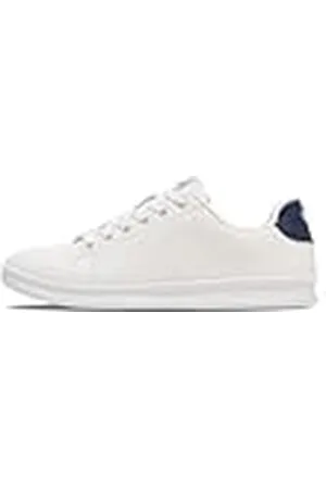 Hummel Unisex Daegu sneakers, vit/marinblå, 39 EU, , 39 EU