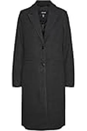 VERO MODA Bestseller a/s Damkappa VMBLAZA lång ull rock BOOS kappa, , L