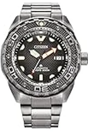 Citizen Herr automatisk analog armbandsur Promaster Marine, GRÅ, Armband