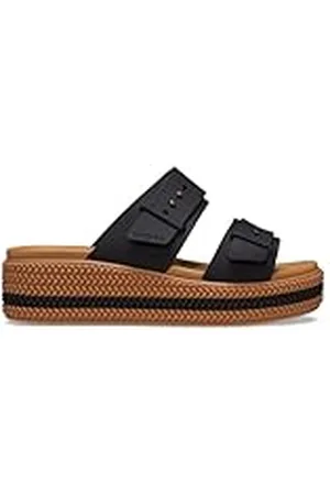 Crocs Dam Brooklyn vävt spänne kil sandal, , 42/43 EU