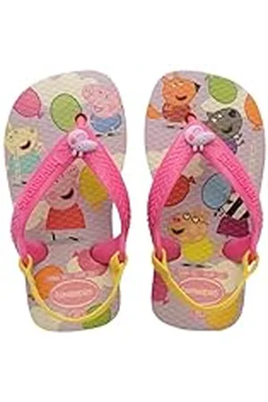 Havaianas Baby Peppa Pig Unisex Sandaler för barn och tonåringar, , 19 EU