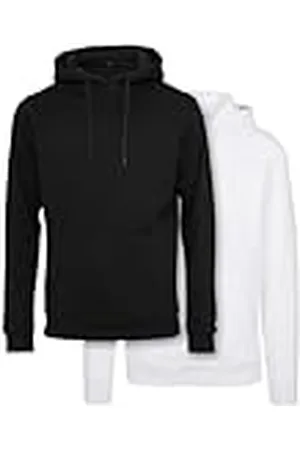 Build Your Brand Herr tung huvtröja 2-pack huvtröja, , XL