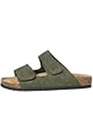 JACK & JONES Jfwcentral Strap Sandal, Olive Night, 45 EU, , 45 EU