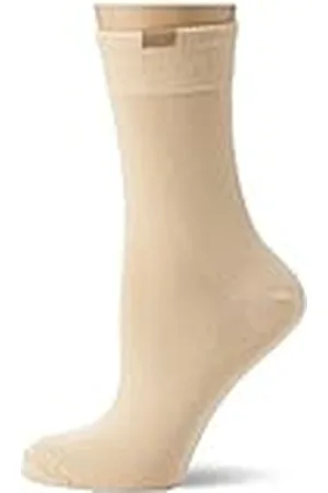 Nur Die Endast 3-pack passar perfekt strumpor som andas i bomull enfärgad komfortlinning utan tryckande sömmar för kvinnor, , one size
