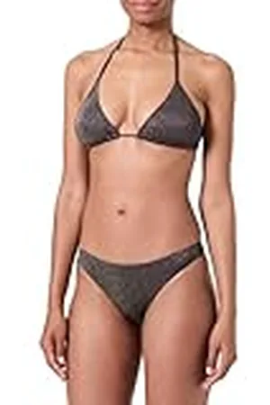 Haute Pression Lurex paljett tyg bikini set, , 36