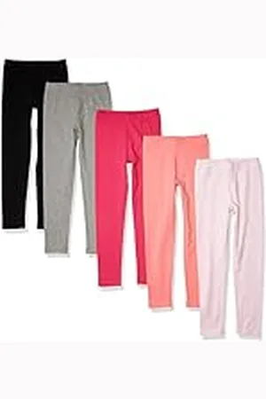 Amazon 5-pack flickor legging, , UK 8 år