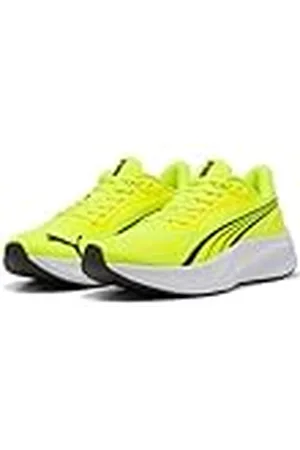 PUMA Pounce LITE JR sneakers, Yellow Alert Black White, 3.5 UK, Gul varning svart vit, 36 EU