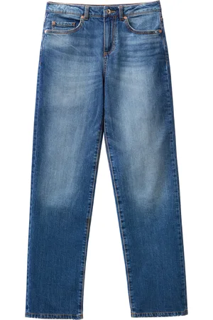 Benetton Byxor 47YFDE00J jeans, denim blå 901, 28 kvinnor, denim blå 901, , 28 SE