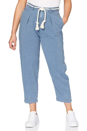 Benetton Byxa+Midja Straight Jeans för kvinnor, , 42