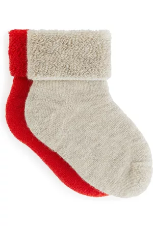 ARKET Strumpor - Wool Terry Baby Socks, 2 Pairs