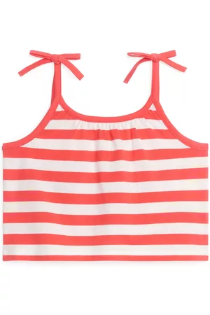 ARKET Spetstoppar - Tie-Strap Jersey Top