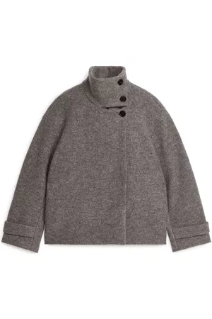 ARKET Bouclé Wool Short Coat