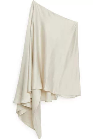 ARKET Kvinna Asymmetriska klänningar - Asymmetric Midi Dress