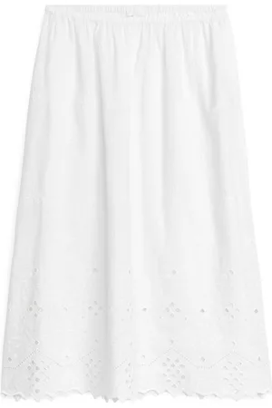 ARKET Kvinna Midikjolar - Embroidered Skirt