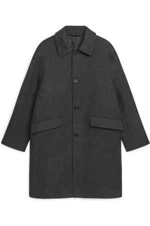 ARKET Vinterkappor - Straight-Fit Wool Coat