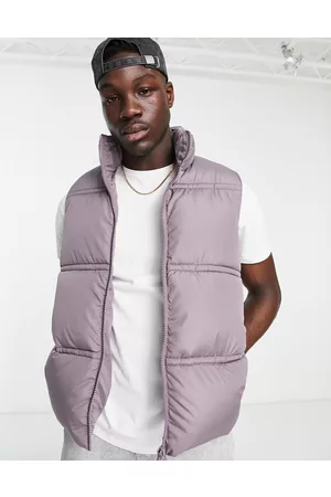 ASOS – Ljuslila pufferväst