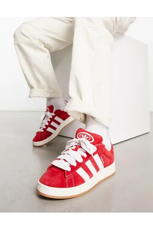 adidas – Campus – Röda 00-talsinspirerade sneakers
